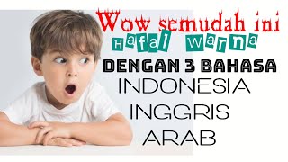 Lagu anak islami | Menghafal Warna (vocal only)