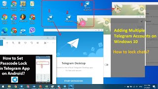 How To Add Multiple Telegram Accounts on Windows PC (Easiest Way) and How to make password protected