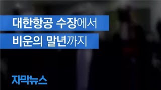 [자막뉴스] 대한항공 수장에서 대표이사직 상실까지…조양호 회장의 명암 / KBS뉴스(News)