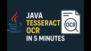 Java Tesseract OCR in 5 Minutes | Extract Text from Images using Tess4J Tutorial
