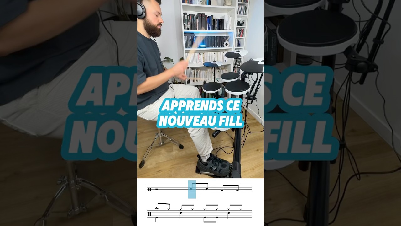 Your very first drum fill 💪 