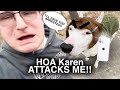 Hoa karen attacks me over leaves  karen bark