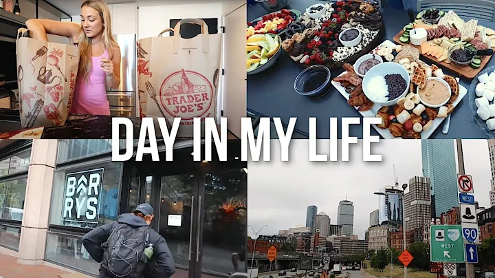 a day in boston: trader joes haul, barrys class + ...