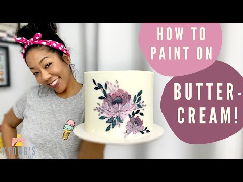 Video: How To Paint A Cake
