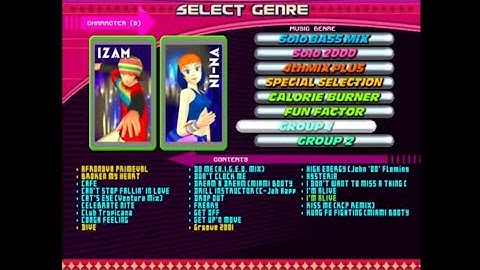 DDR Extra Mix EXTRAS