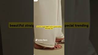 Beautiful Straight Salwar Trending Lace Design Idea