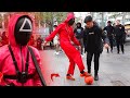 SQUID GAME IN REAL LIFE FOOTBALL CHALLENGE! (Scaring people in London)