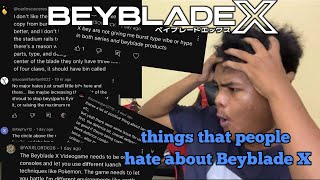 Reading things that you guys HATE/DISLIKE about Beyblade X | BEYBLADE X