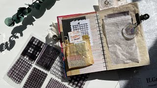 asmr TN 사이즈 정크저널의 프로젝트 계속 이어갈게요 꿀팁 한가득 다꾸 |  나만의 다꾸템 만드는 #yjournal #모던정크저널