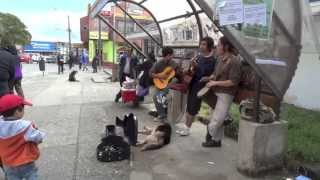 Ancud, Chiloe Island, Chile - Street Musicians