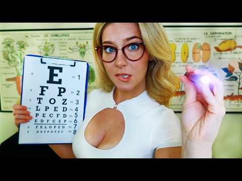 ASMR AWKWARD EYE EXAM | Opticians Roleplay