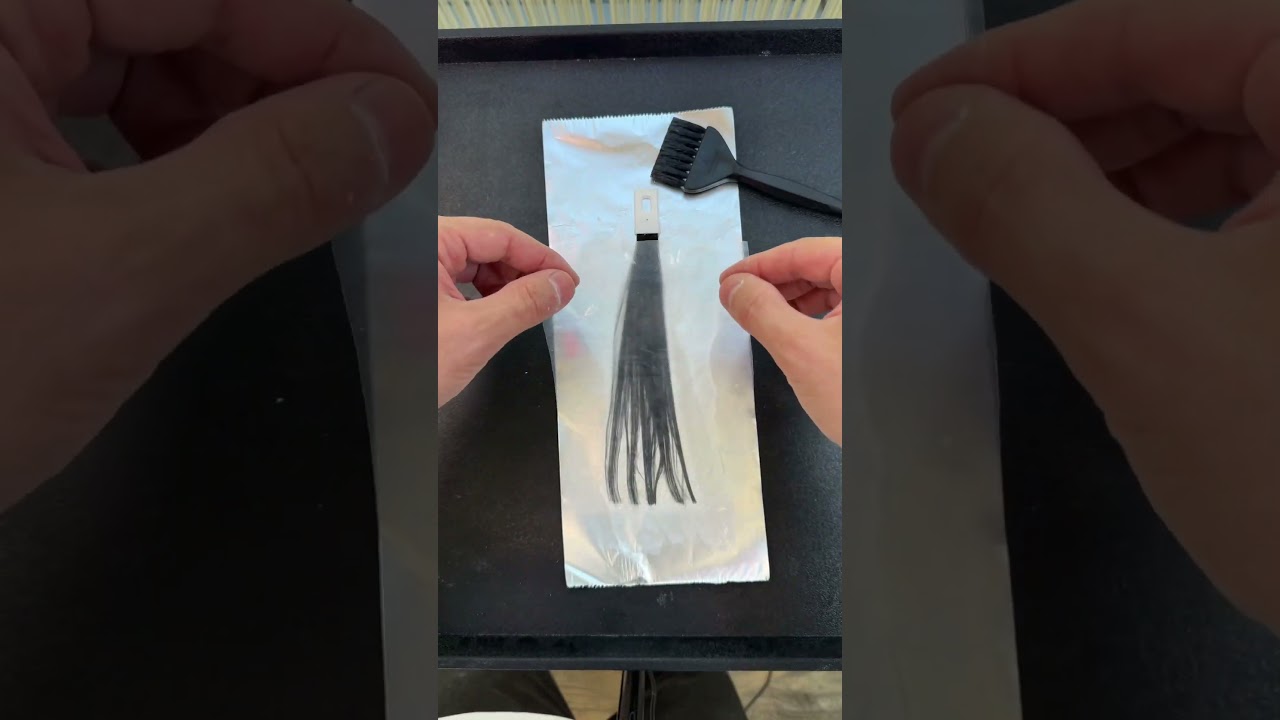 color remover on jet black coloured hair using color oops remover