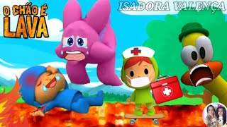 Pocoyo The Boo Boo Songchão É Lavafloor Is Lava Pocoyo, Cuidadonursery Rhymesground Is Volcano