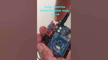 How to check Metal touch sensor #arduino#electronic#shorts#ytshorts#youtubeshortsvedio