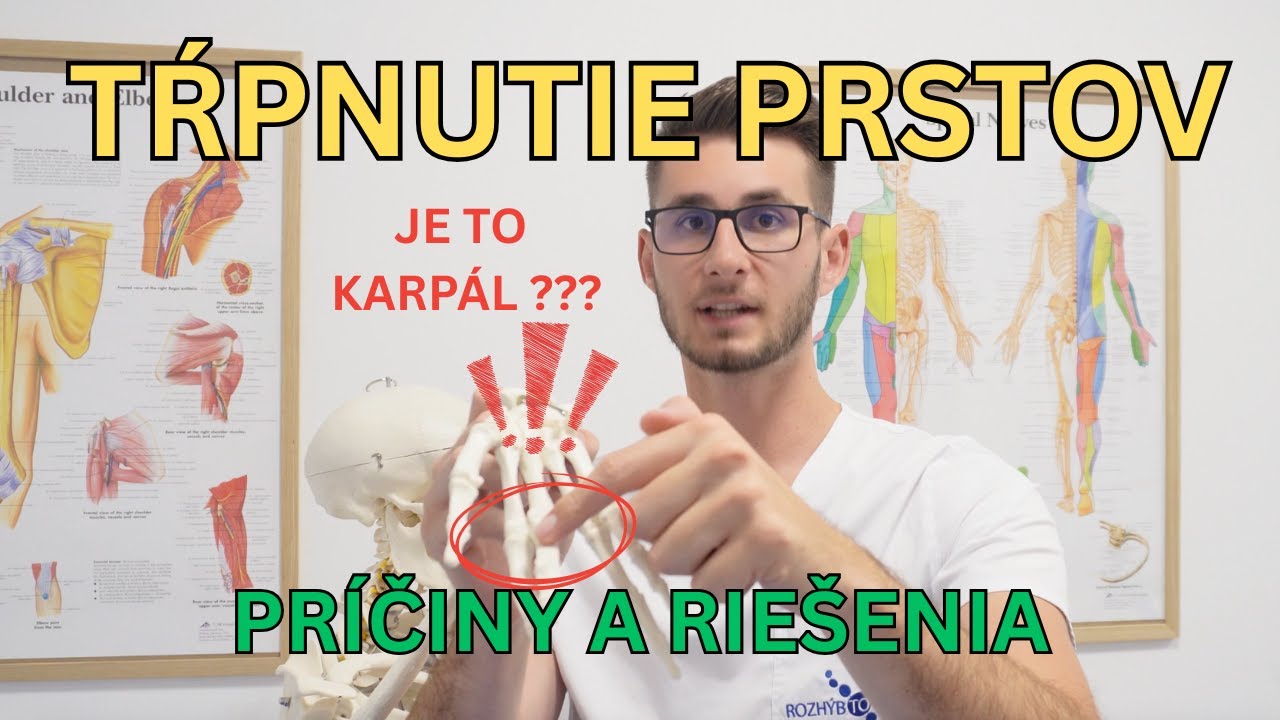 Tŕpnutie prstov na ruke 😮 Aké sú najčastejšie pričiny ? 🤔