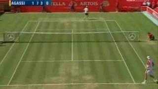 Queen's 2003 Semifinal (Agassi - Roddick) Parte 7/9
