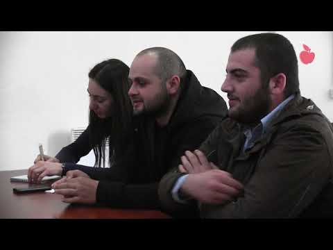 გორის ახლადარჩეული მერი სტუდენტებს შეხვდა