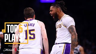 Top 5 Plays of the Week | Los Angeles Lakers (3\/25\/24 - 3\/31\/24)