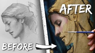 Famous Every Way to Transfer a Drawing on a Canvas for Painting (7 Ways) - Oil Painting For Beginners Wealth