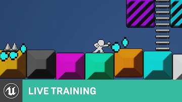 Blueprint Creating a 2D Side-Scroller | 03 | Live Training | Unreal Engine