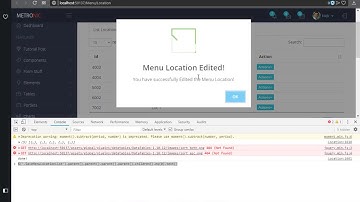 161 ASP .NET MVC - Add Save Click Listner and Update Records on Front End for Menu Location