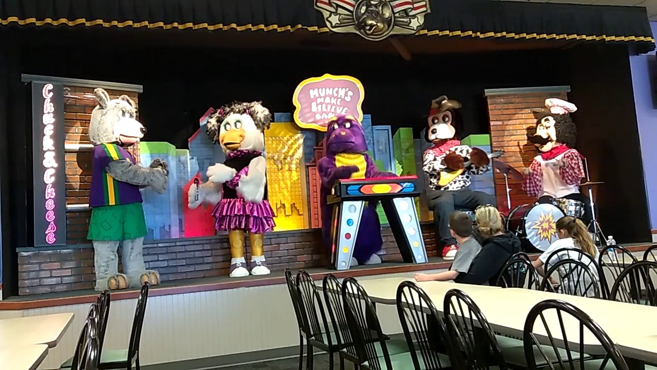 "Remember That Time" Song at Chuck E.Cheeses In California in Old Road