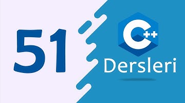 Ders 51 C++ Programlamada Dizi Mantığı