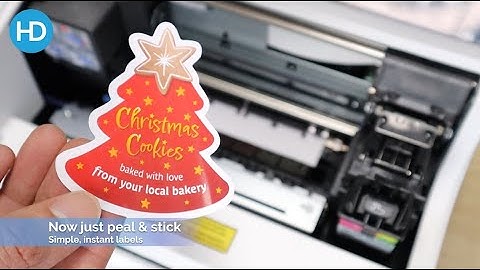 Print & Cut Your Own Christmas Labels on the DTM Print LX610e | HD Labels