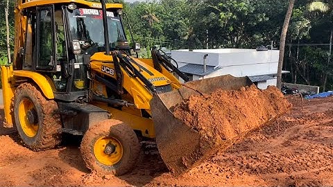 Jcb 3dx transporting huge soil to fill pit #jcb #jcb3dx #jcbdozer #jcbcartoon #jcbparts #jcbtractor