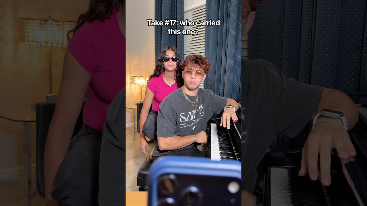 I hit em with a little bit a rhythm! 🤣 @y@yoangelolo@YoM@YoMariah #piano #music #musician #newmusic