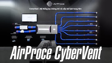 AirProce CyberVent: hệ thống lọc không khí cấp khí tươi trung tâm cho nhà rộng, biệt thự