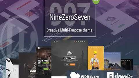907 - Responsive Multi-Purpose WordPress Theme Full Download 2021