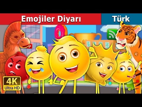 Emojiler Diyarı | The Land of Emojis  in Turkish | Türkçe Peri Masallar | @TurkiyaFairyTales