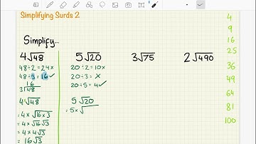 02 Simplifying Surds