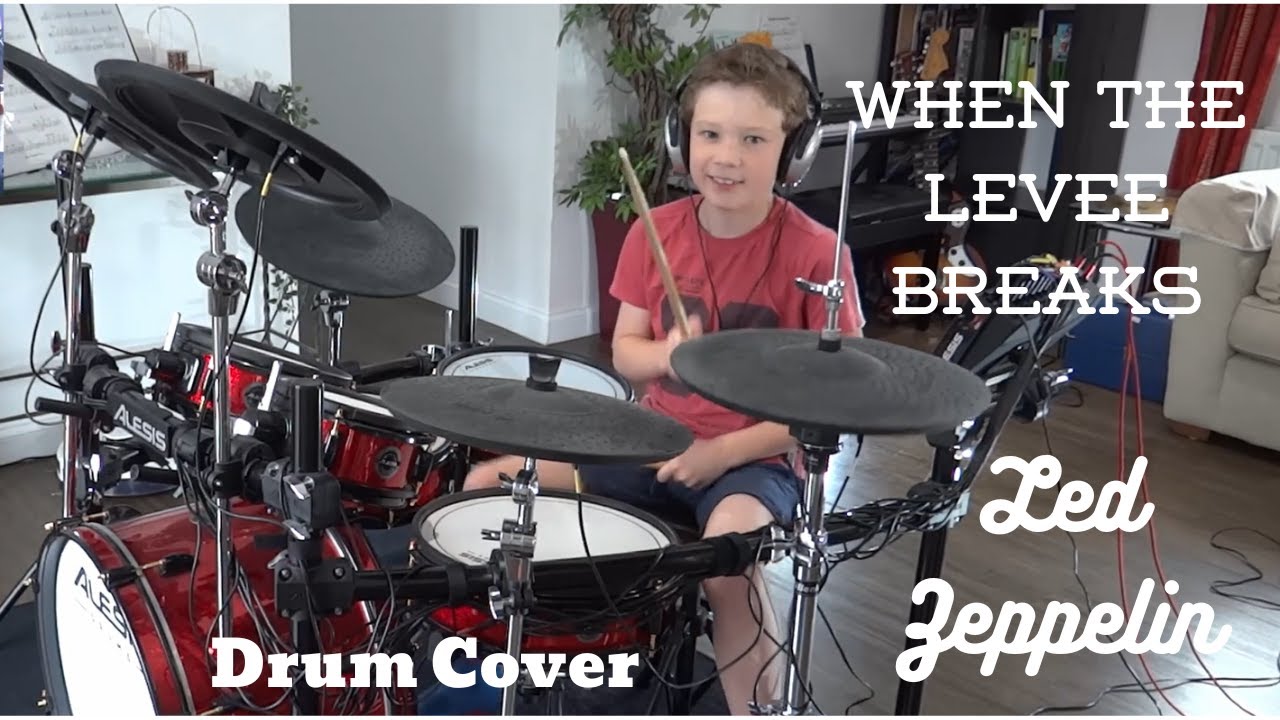 When The Levee Breaks Led Zeppelin Drum Cover YouTube