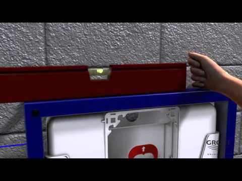 Установка инсталляции GROHE Rapid SL (38775001 38750001) интернет магазин Перфекто