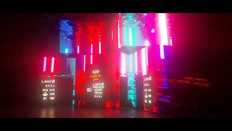 90° Degree Edge LED Wall by Shivam Video | Seamless Cornered Displays