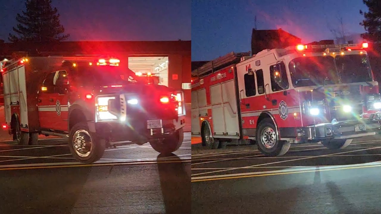 **NEW TRAFFIC SIGNAL** Abbotsford Fire Rescue Service - Engine 1 ...