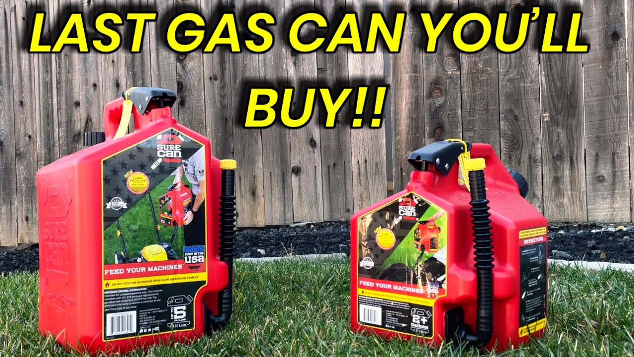 Best Gas Can Sure Can Gas can Review 