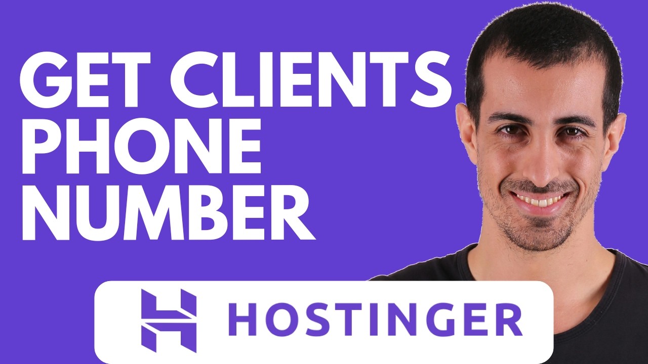 How to Get Clients Phone Number for Appointment Bookings in Hostinger ...