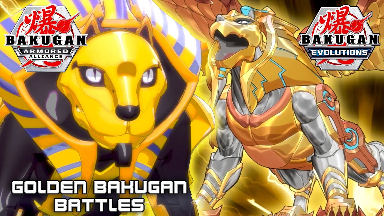 First GOLDEN BAKUGAN Battle in Every Season - Bakugan Evolutions