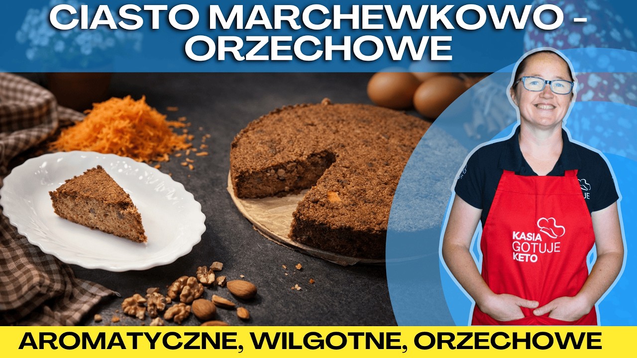 DOMOWY KLASYK W NOWEJ WERSJI: CIASTO MARCHEWKOWE Z ORZECHAMI!