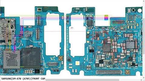 Samsung A70 SM A705 FORNT CAMERA Error Notwarking Not Open Problem Hardware Solution