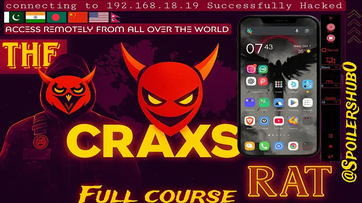 Craxs R∆T Full Course: Ethical Hacking Tutorial Beginner to Advance