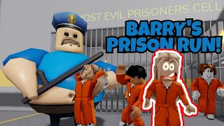 EKİPLE BİRLİKTE KORKUNÇ HAPİSHANEDEN KAÇIYORUZ / Roblox BARRY'S PRISON RUN! / Pro Mia