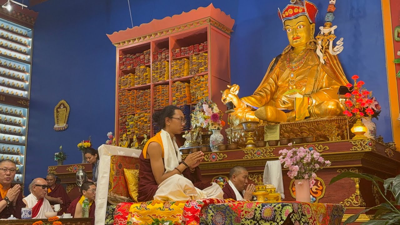 Trichen His Holiness The Sakya Gongma Trichen Rinpoche Visit At Tibetan ...