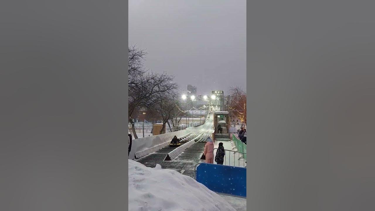 Самая большая горка в регионе: высота 17 метров, длина спуска — 160 ...