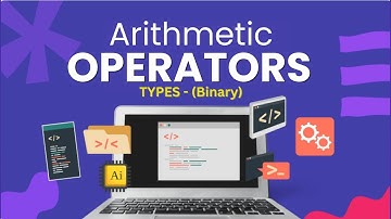 Arithmetic Operator ( Binary Operator ) | Operators