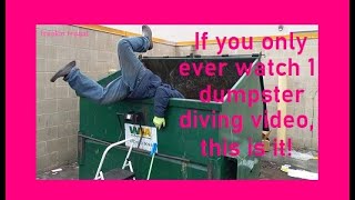 MOST AWESOME HUGE AMAZING MEGA FREE FOOD ALDI DUMPSTER DIVE AND HAUL ~ THE VIDEO THAT SAYS IT ALL!