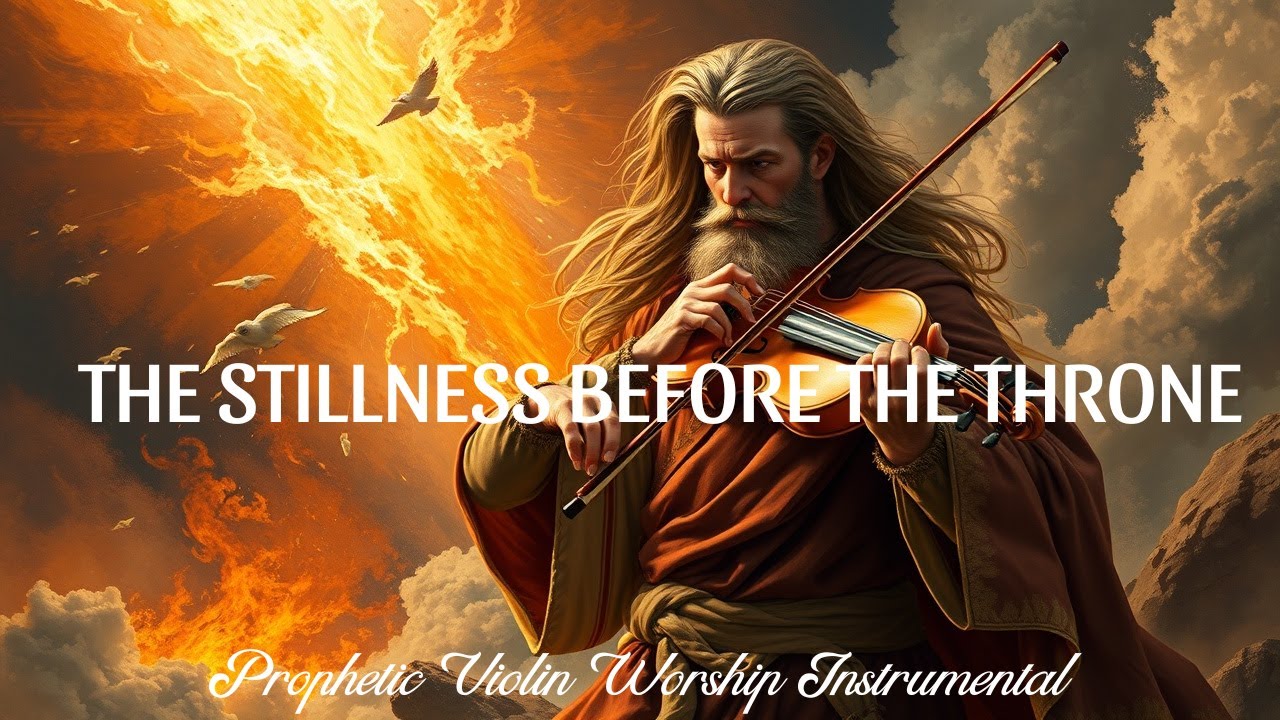 Prophetic Violin Worship Instrumental/THE STILLNESS BEFORE THE THRONE/Background Prayer Music